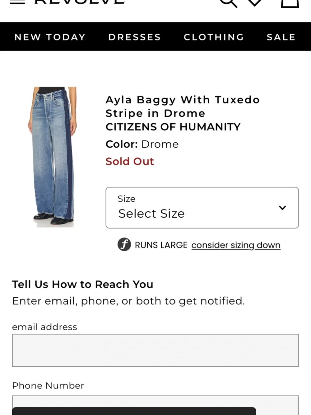 Citizens Of Humanity Two-Tone Denim Straight Jeans - Picture 4 of 9